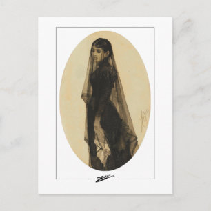 Anders Zorn #344 - Carte postale d'art fin