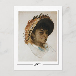 Anders Zorn #347 - Carte postale d'art fin