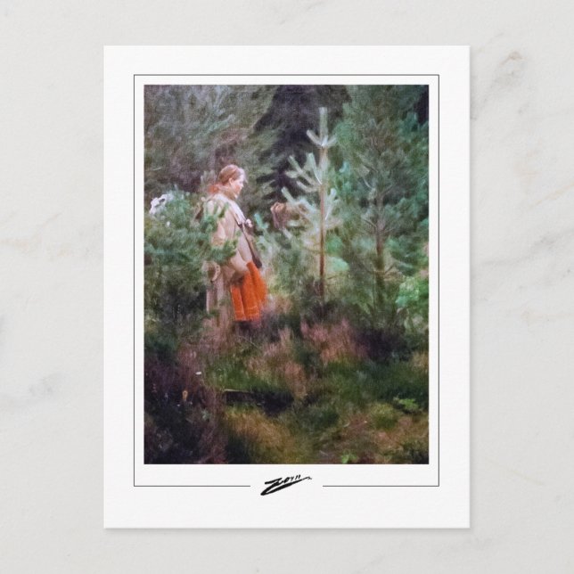 Anders Zorn #7 - Carte postale d'art fin (Devant)