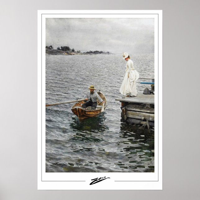 Anders Zorn Zedign Affiche d'art #128 (Devant)