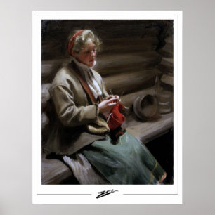 Anders Zorn Zedign Affiche d'art #211