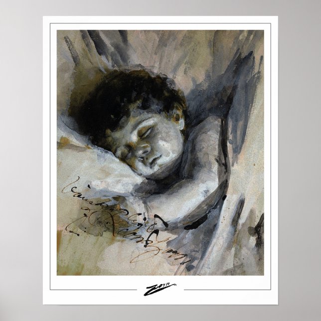 Anders Zorn Zedign Affiche d'art #276 (Devant)