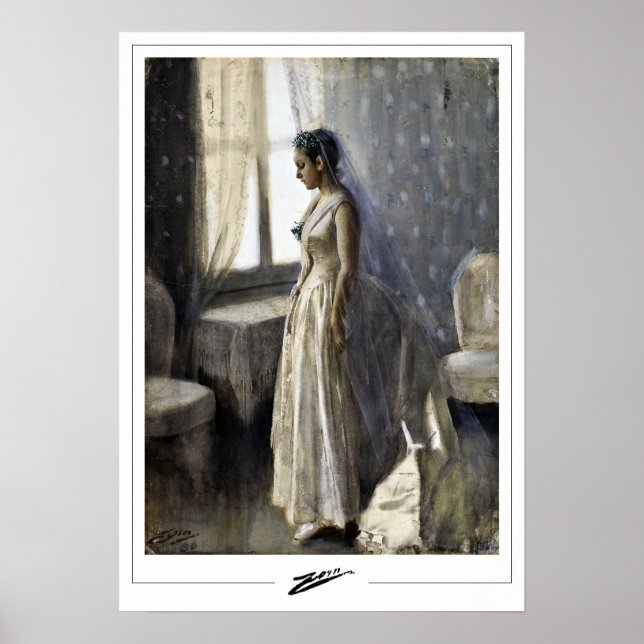 Anders Zorn Zedign Affiche d'art #316 (Devant)