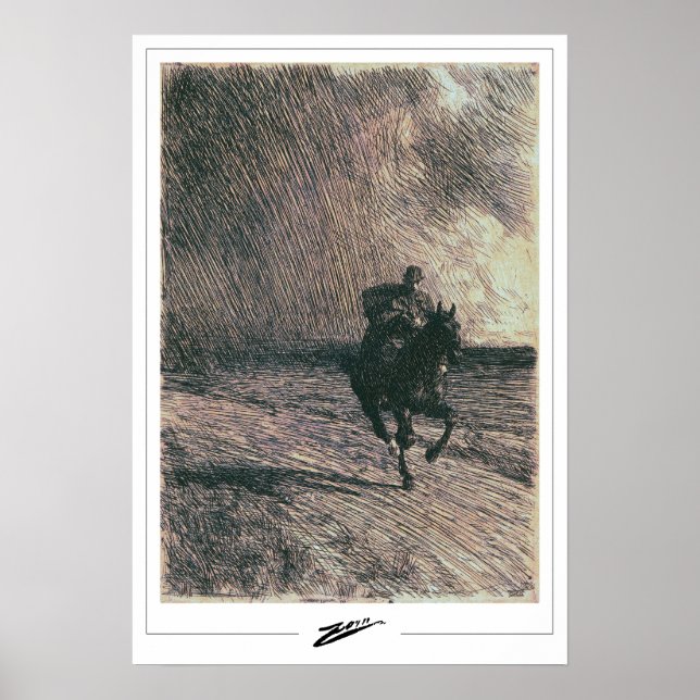 Anders Zorn Zedign Affiche d'art #54 (Devant)