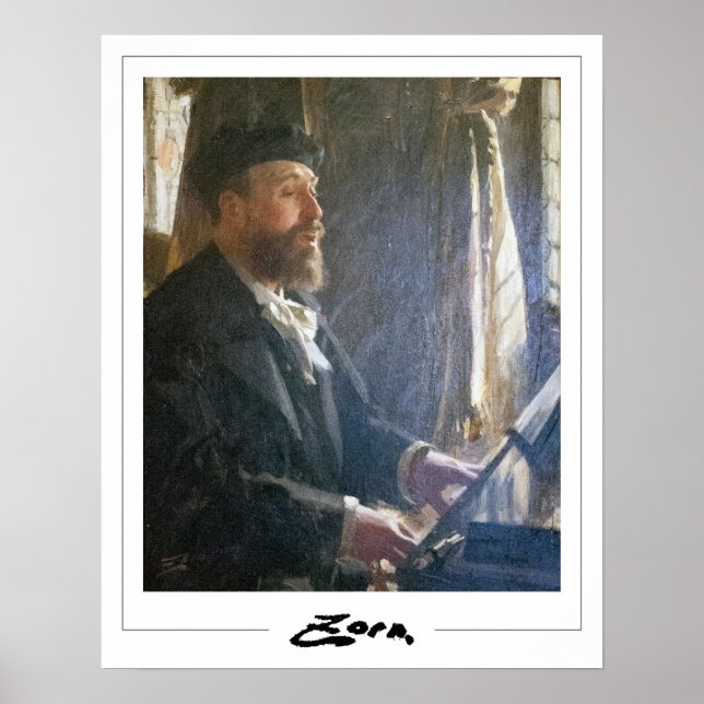 Anders Zorn Zedign Affiche d'art #57 (Devant)