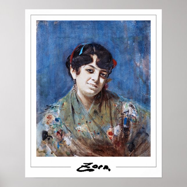 Anders Zorn Zedign Art Poster #156 (Devant)