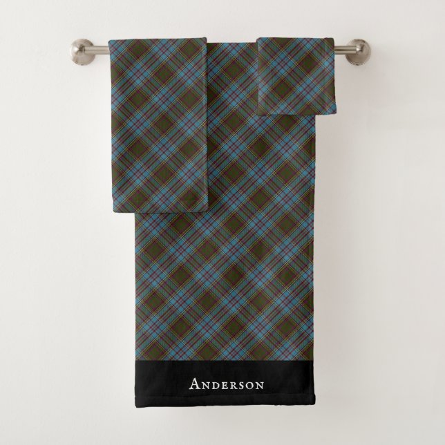 Anderson Clan Tartan Plaid Motif Scottish (En situation)