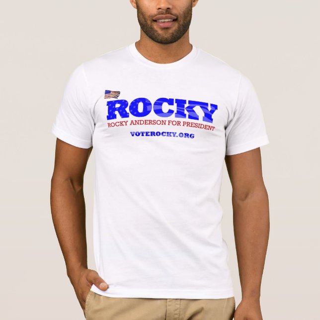 Anderson rocheux pour T-Shirt du Président Men's (Devant)