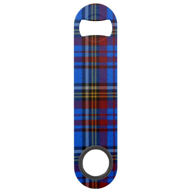 Anderson Tartan Clan Plaid Red Blue Jellow (Dos)