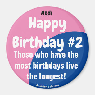 Andi Joyeux Anniversaire #2 Girl Magnet