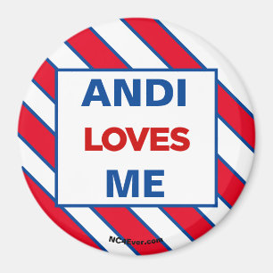 ANDI LOVE ME aimant