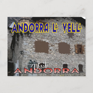 Andorre La Vella, Visiter Andorre carte postale