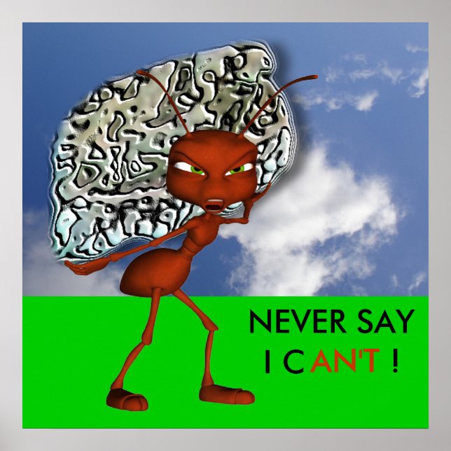 Andre Ant Will Power Poster (Devant)