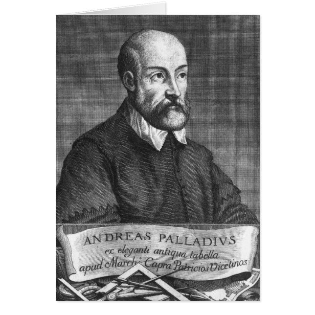 Andrea Palladio gravé par Francesco (Devant)