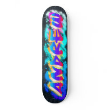 ANDREW Customisé Graffiti Skateboard