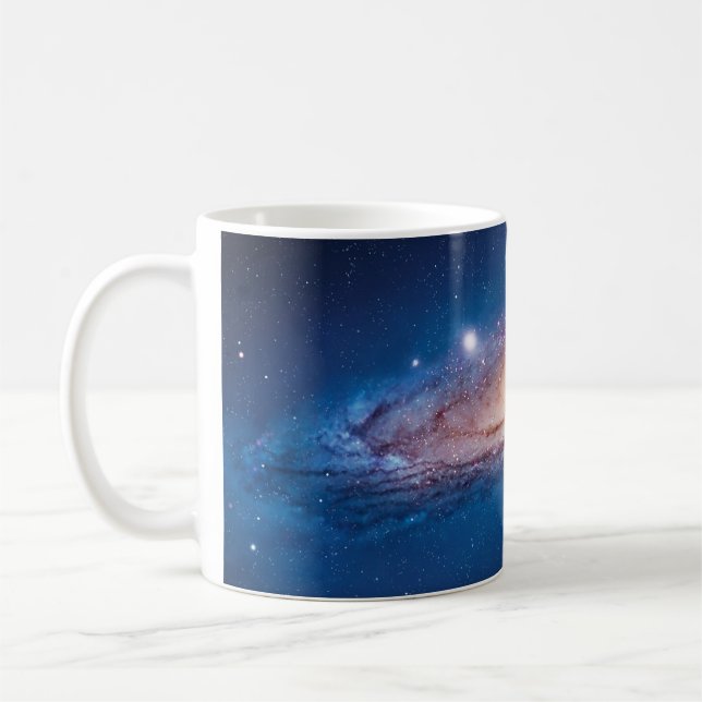 Andromeda Galaxy Mug : Votre Portail aux Cosmos! (Gauche)