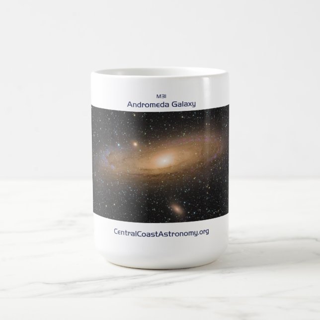 Andromeda Galaxy par Nikkolai Davenport - Mug 15oz (Centre)