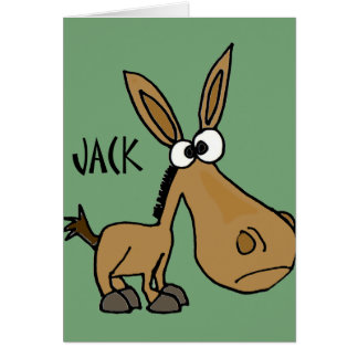 Âne drôle appelé Jack