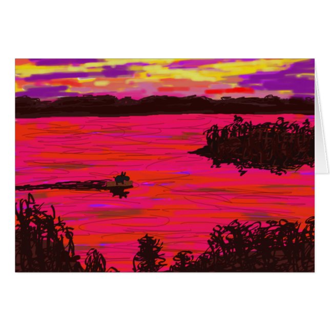 âne en radeau sur le fleuve Mississippi (Devant horizontal)