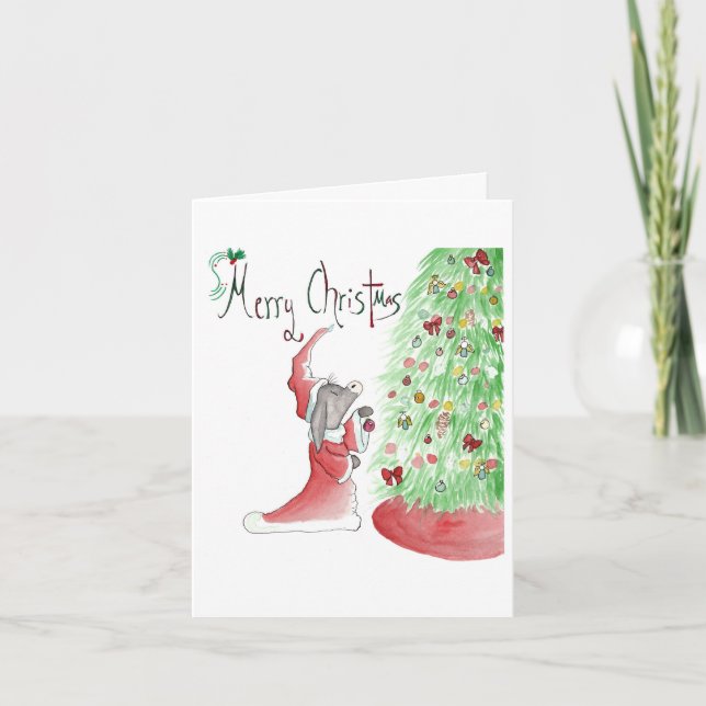 Âne et arbre (Devant)