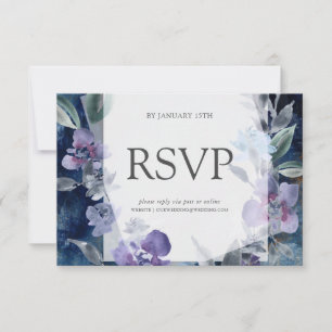 Anémone Bleue de Minuit, RSVP de Mariage