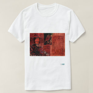 Anémone d'oiseau lunaire - T-Shirt à impression av