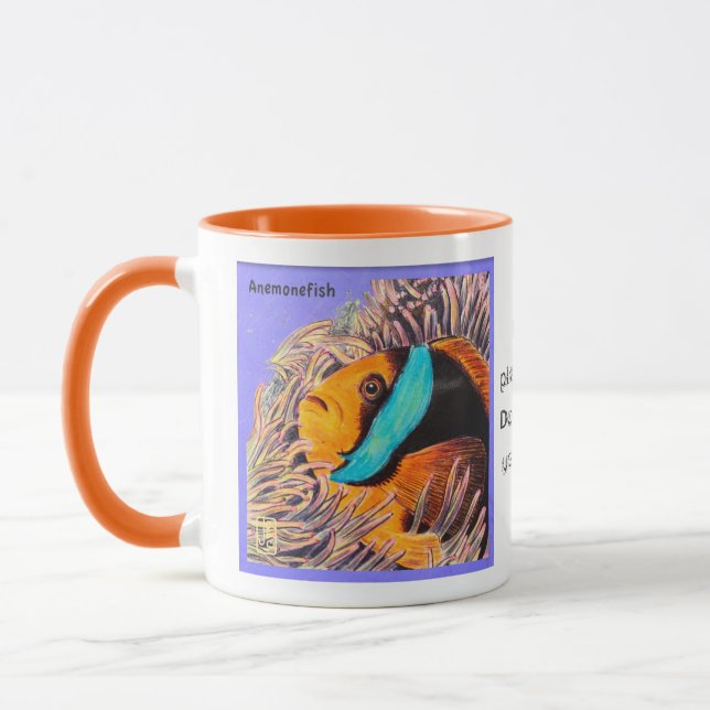 Anemone Fish "C'est aussi ma planète !" Mug (Gauche)