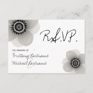 Anémone française épousant RSVP