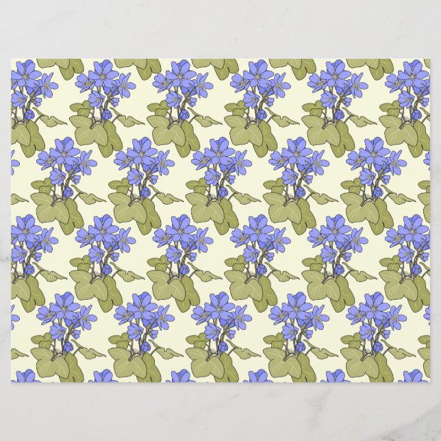 Anémones bleues (Devant)