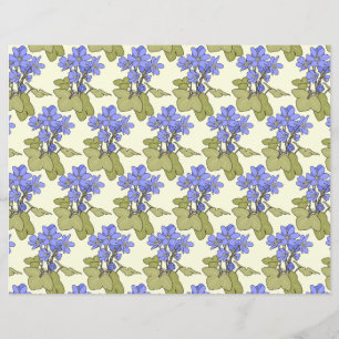 Anémones bleues