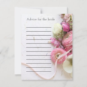 Anémones, ranunculus, ruban de mariage