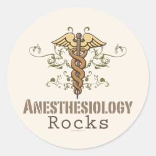 Anesthésiologie Rocks Stickers