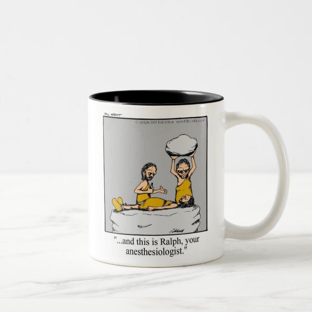 Anesthésiologiste drôle Mug Médicale (Droit)