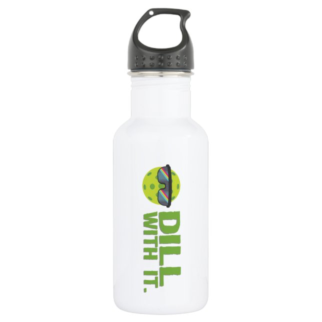 "Aneth avec lui" bouteille d'eau de Pickleball (Devant)