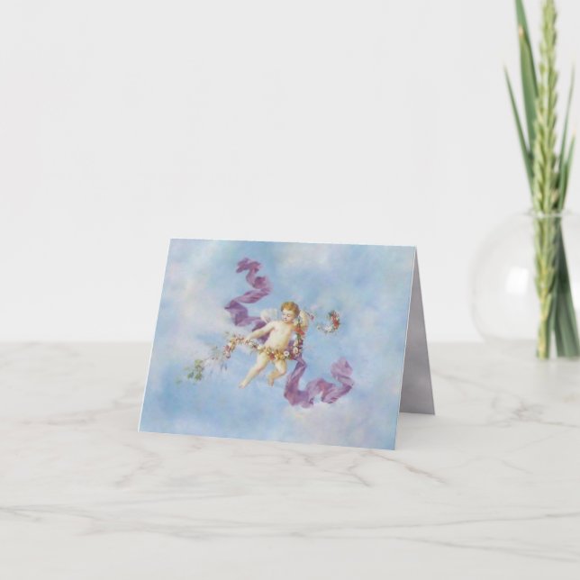 Ange au Ciel ~ Cartes / Cartons d'invitation (Devant)