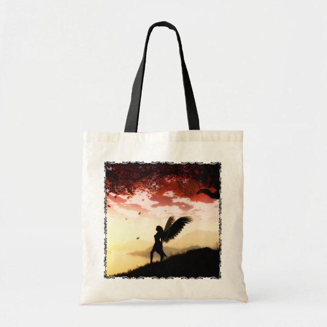 Ange au sac fourre-tout à aube (Devant)