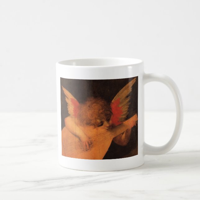 Ange avec la tasse de guitare (Droite)