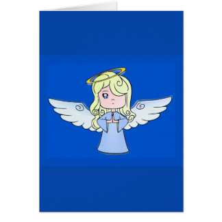 Ange blond de bande dessinée