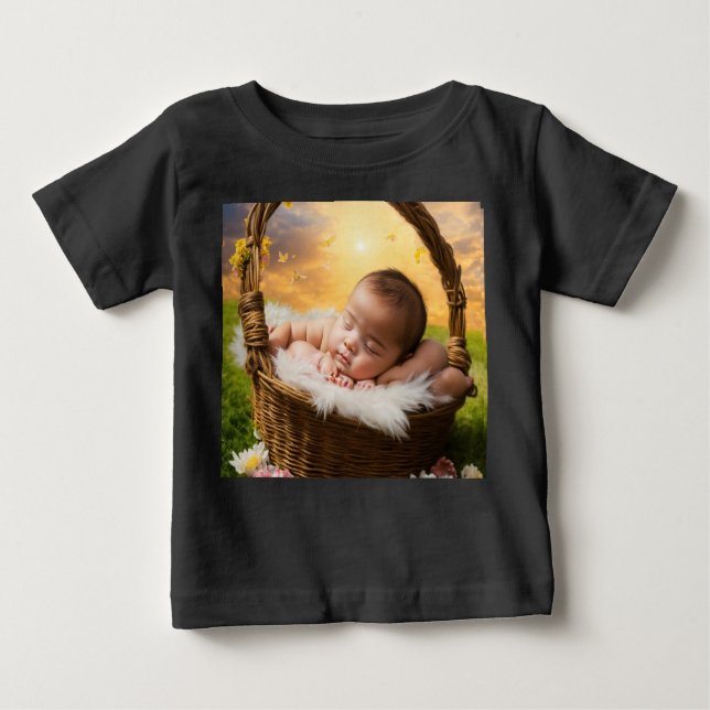 : "Ange céleste : T-shirt Baby in Heaven" (Devant)