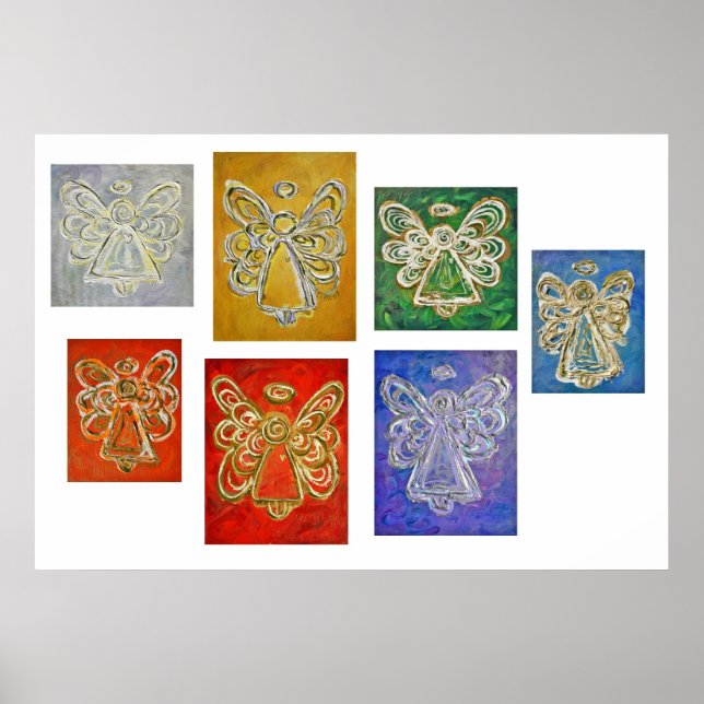 Ange Color Series Poster Art Imprimer (Devant)