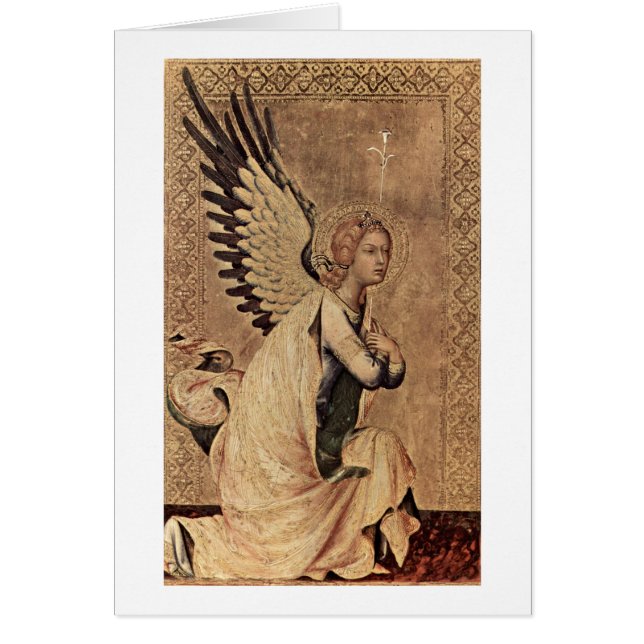 Ange De L'Annonciation Par Simone Martini (Devant)