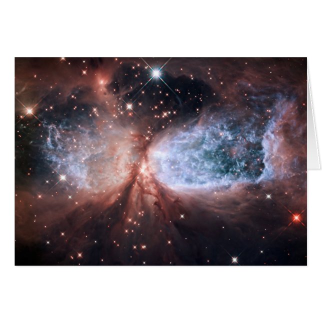 Ange de neige Hubble (Devant horizontal)