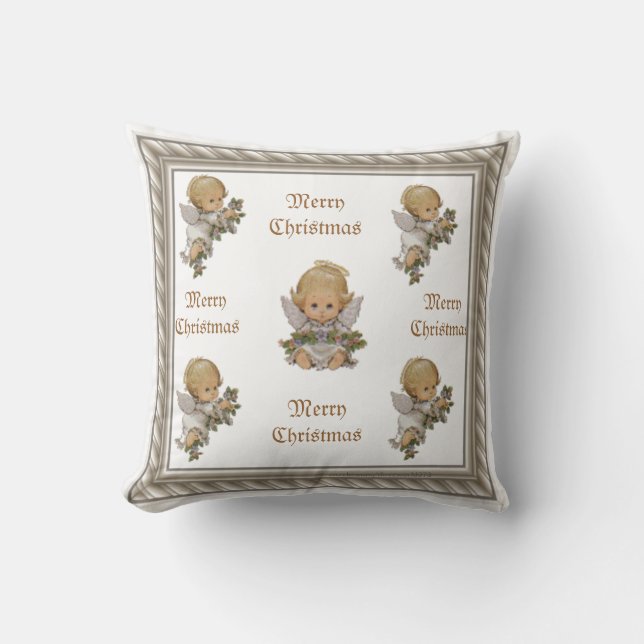 Ange de Noël Coussin décoratif (Recto)