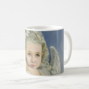 Ange de Noël (détail) Mug classique, 11 oz