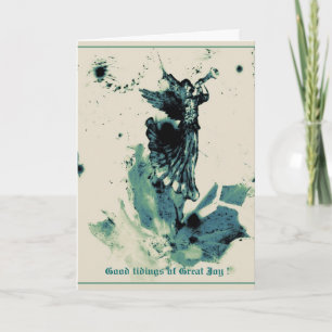 Ange des bonnes nouvelles Carte de Noël