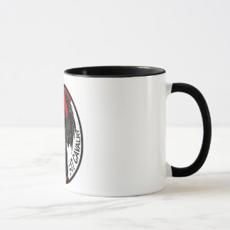Ange d'obscurité de tasse de café