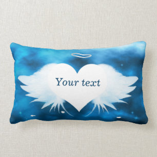 Ange du coussin lombaire 13 X.21 de coeur