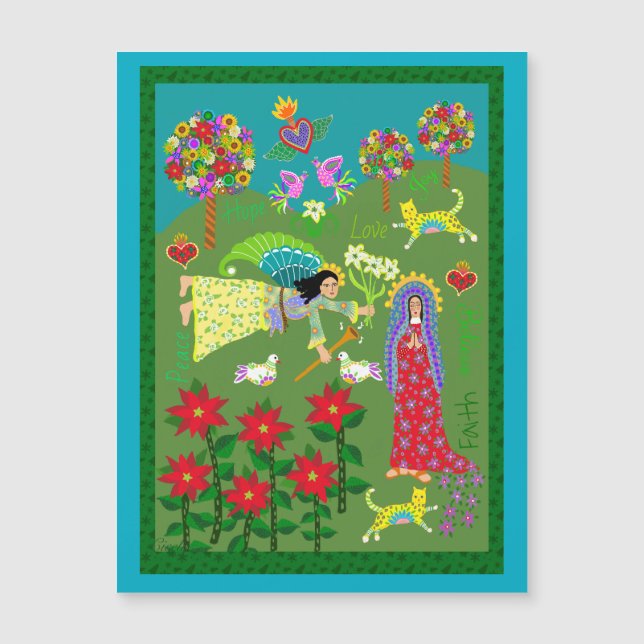 Ange Gabriel et la Vierge Marie Annonciation (Devant)