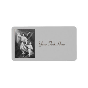 Ange Gardien Et Étiquette Enfant