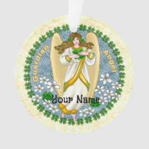 ange irlandais trèfle
